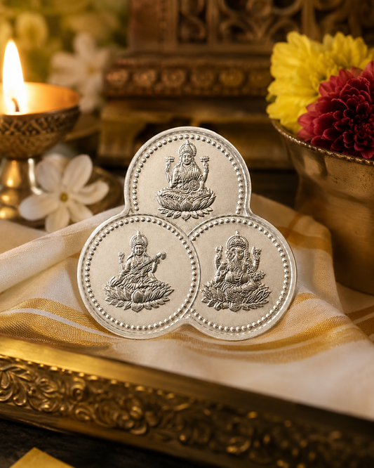 999 Silver Divine Trinity Coin – 10 Grams