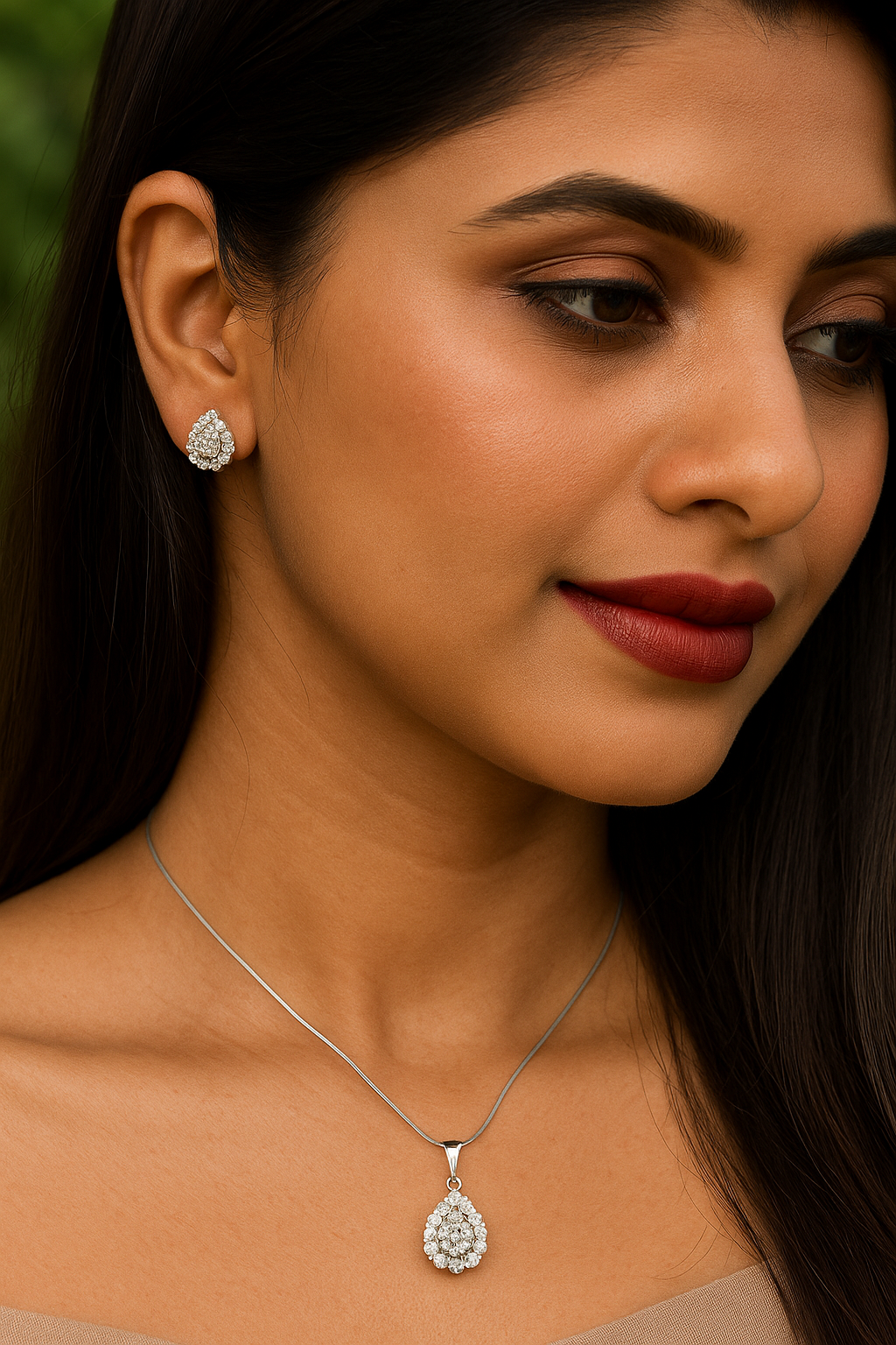 Classic Silver Drop Set