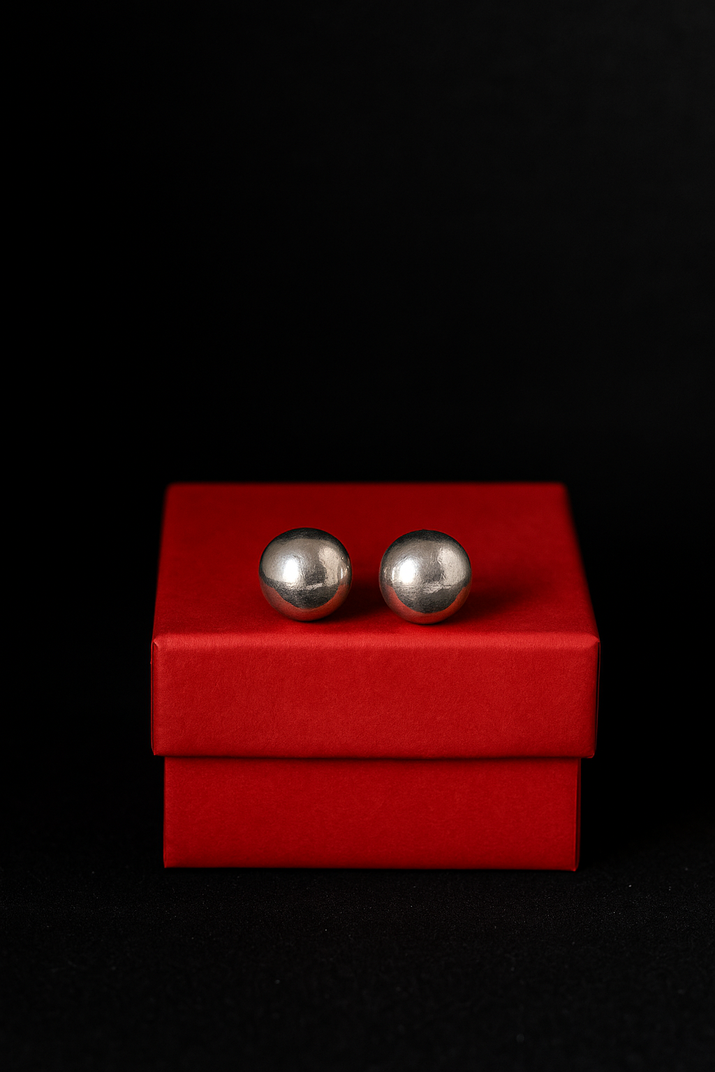 925 Sterling Silver Ball Stud Earrings