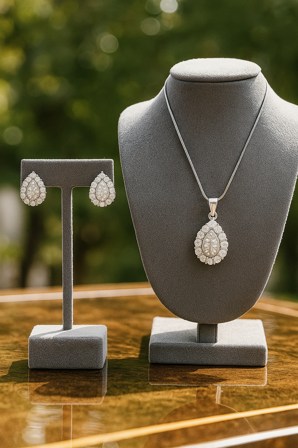 Classic Silver Drop Set